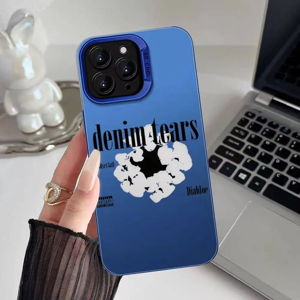 D-Denim 高級T-Tearsスマホケース Samsung Galaxy A17 A07 A16 A06 A35 A55 A25 A05S A15 A56 A54 A36 A34 A24 A26 A04 4G 5G対応
