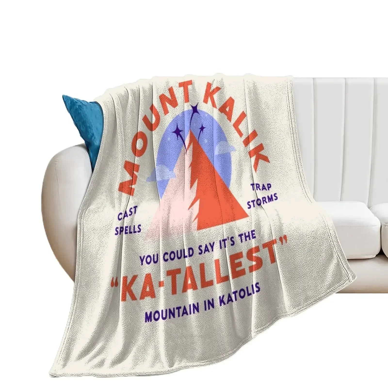 Ka-tallest Mountain Throw Blanket decorative Vintage Blankets