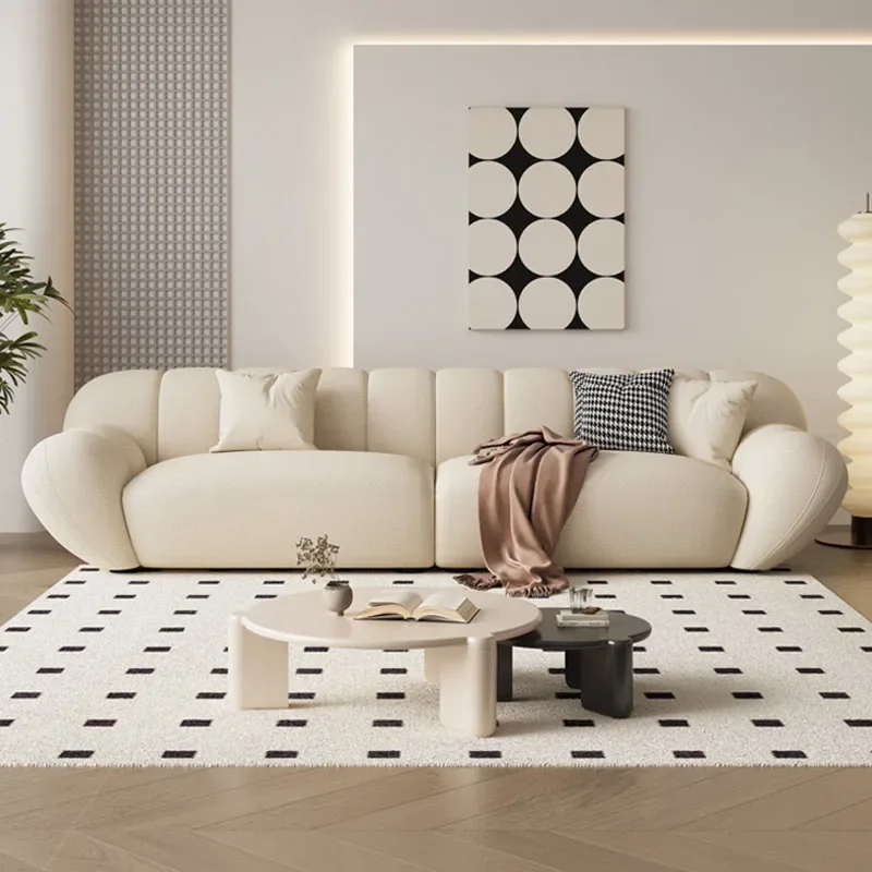 

Classic Sponge Living Room Sofas Relax Dormitorio White Nordic Sofa Sectional Recliner Chaise Lounges Canape Sofa Furniture