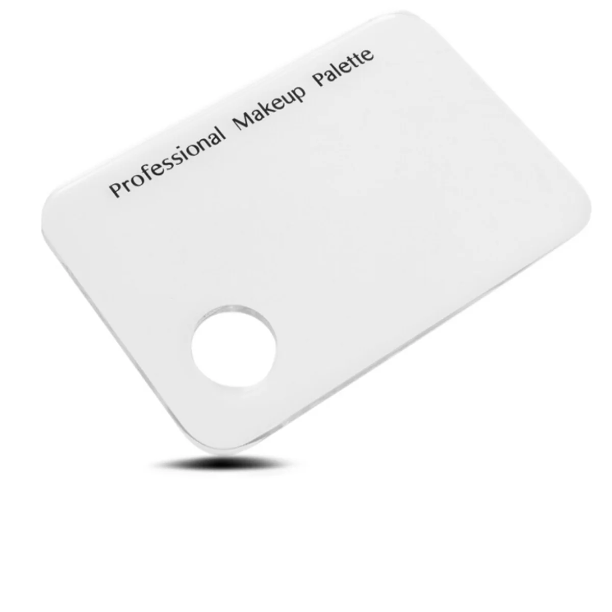 

Nail Art Palette Acrylic Transparent Professional Texture Easy Clean Rectangular Shape Fashion Lovely Looking Mixing Cosmetics