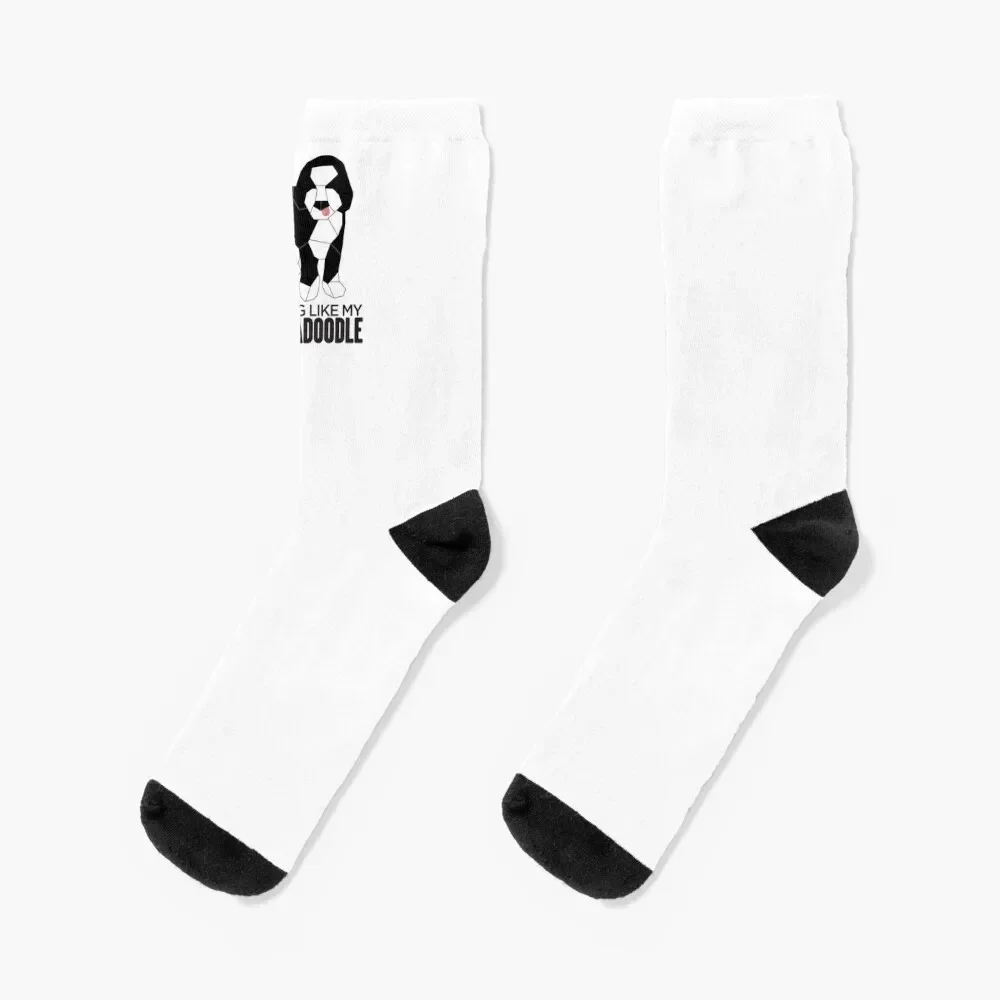 Nothing Like My Sheepadoodle Socks cool professional running Run Designer Man Socks Women's