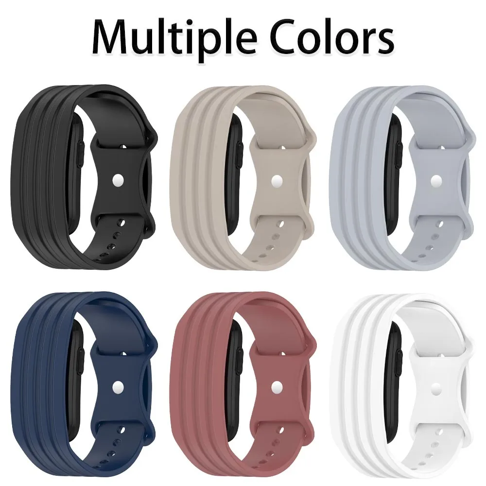 Silicone Wrist Band for Garmin Cirqa Smart Band All‑Day Wearing Unisex Lightweight Soft Comfortable for Garmin Cirqa Smart Band