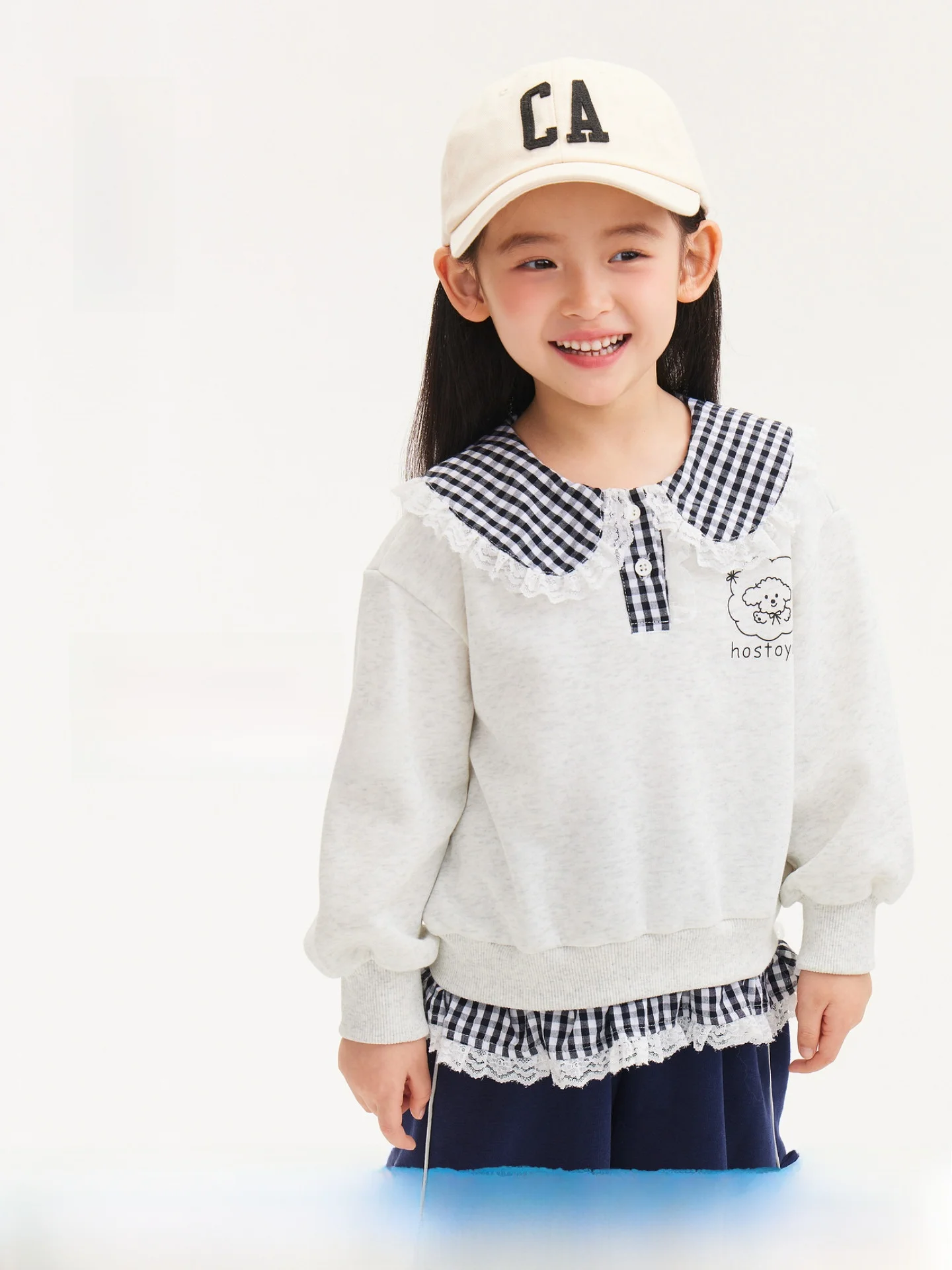 sweat-a-capuche-a-carreaux-tendance-pour-filles-effet-deux-pieces-nouvelle-collection-automne-vetement-d'exterieur-pour-bebe-confortable-melange-de-coton-et-de-polyester-manches-longues
