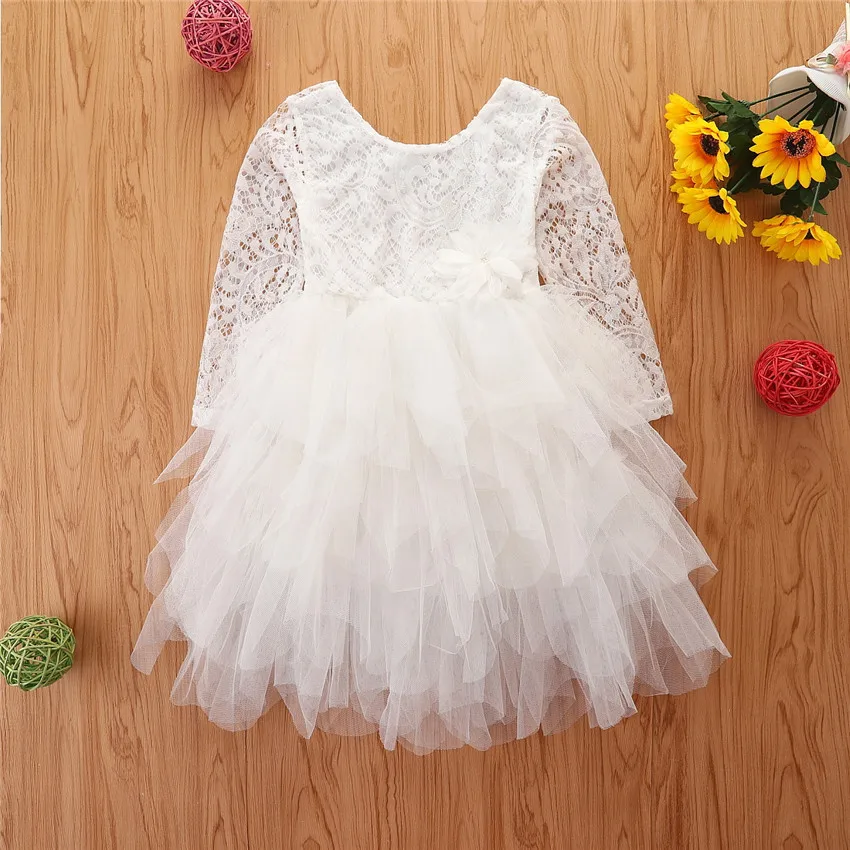 Little Girl Elegant Princess Dress Baby Children\'s Clothing Tutu Kids Dresses for Girls Clothes Wedding Party Gown Vestidos