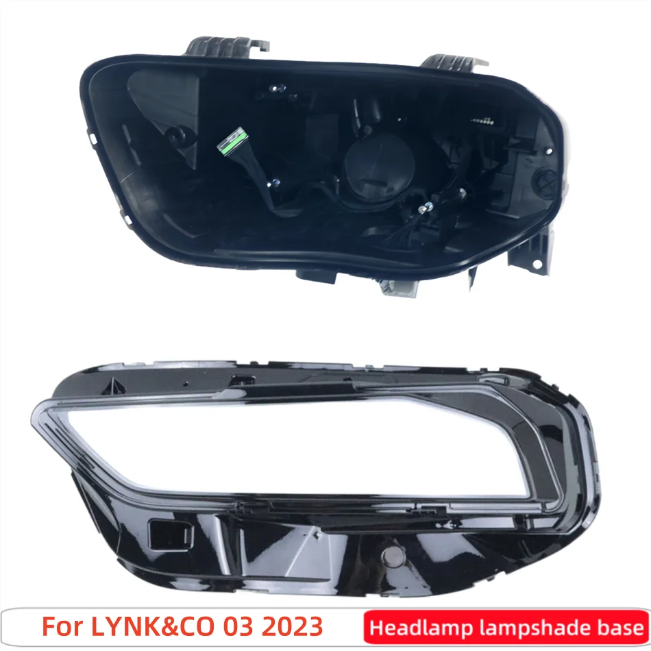 For LYNK&CO 03 2023 Automotive Accessories Car Base Head Lamp Shell Headlamp Base Fixing Bracket Car Headlight Cover