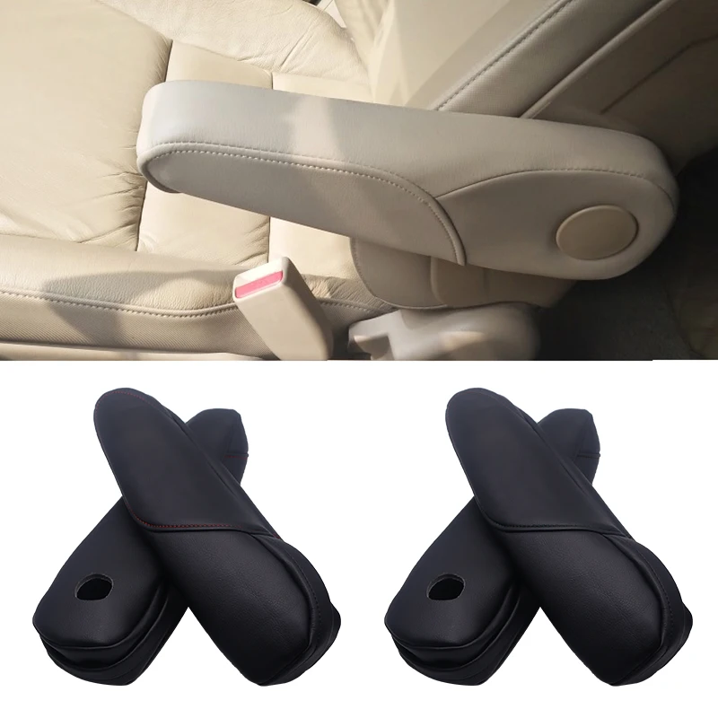 

For Honda CRV 2007 2008 2009 Microfiber Leather Car Seat / Door Armrest Handle Decor Cover Trim