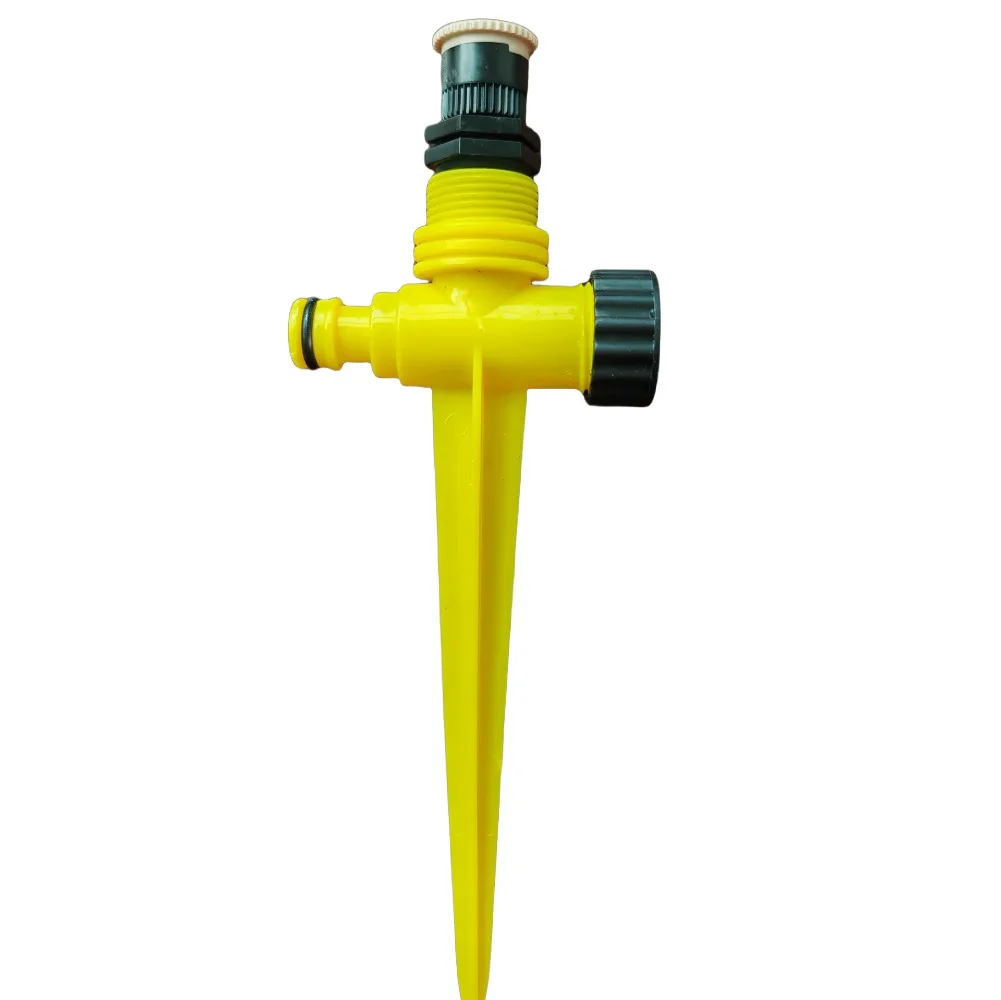 Garden Sprinkler 360° Rotation Irrigation Watering System Agriculture Ground Automatic Tube Adjustable Plug Buried Atomization