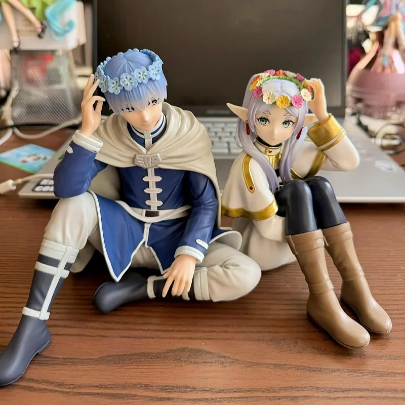 【在庫あり】本物のフリーレン-beyond-journey's-end-アニメおもちゃ-フリーレン-ヒュンブル-クラウン-シリーズ-座りフィギュア-モデル-オーナメント-おもちゃ-ギフト