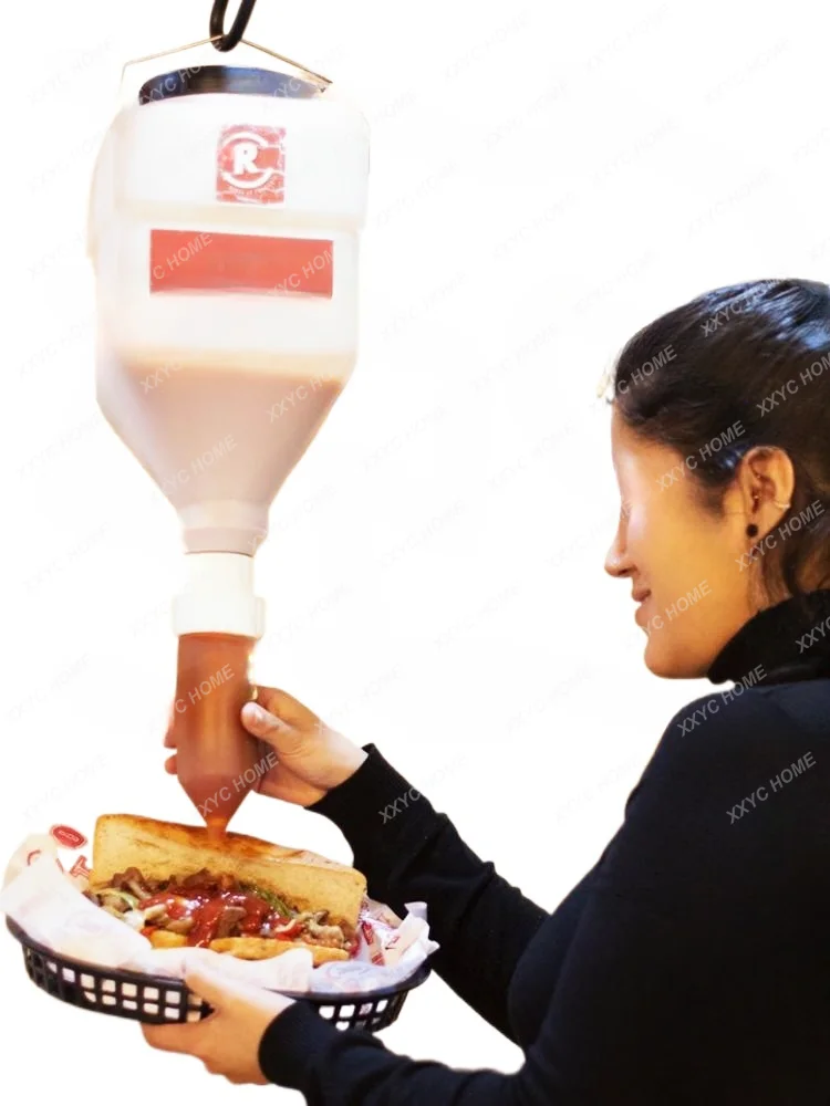 Commercial Sauce  Squeezer Hanging  Dispenser  SOS Gantung 5.5L