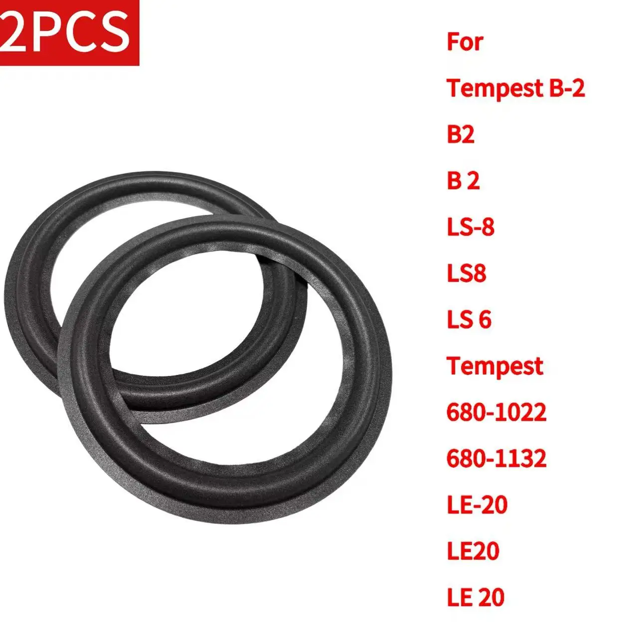 Speaker Repair Parts Foam Edge Folding Ring Subwoofer For ESS Tempest B-2 B2 B 2 LS-8 LS8 LS 6 Tempest 680-1022 680-1132 LE-20