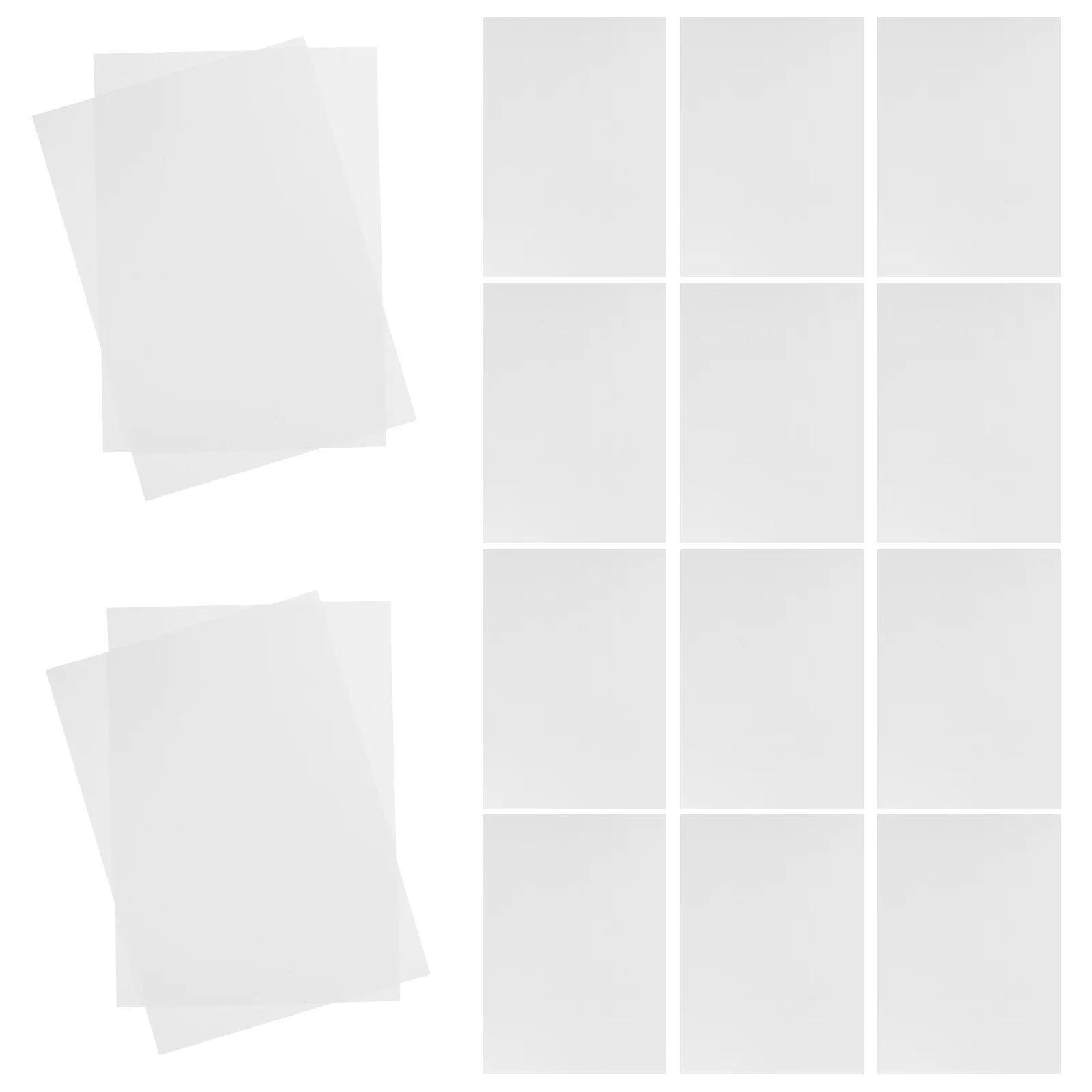 50 Sheets Instant Print Camera for Kids Water Drawing Paper Painting Marbling Poster White Toddler