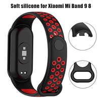 Silicone Strap for Xiaomi Mi Band 9 Smart Bracelet Replacement correa for Mi Band 8/8 NFC Miband 9 Sport Wristband Accessories