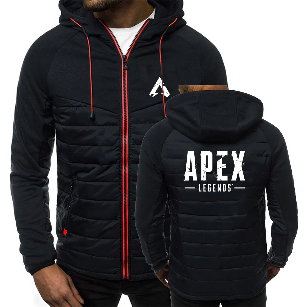 2024 New Apex Legends Game Men Spring and Autumn Print Hot Sale Classics Seven Color Hooded Cotton Padded Jacket Comfortable Top