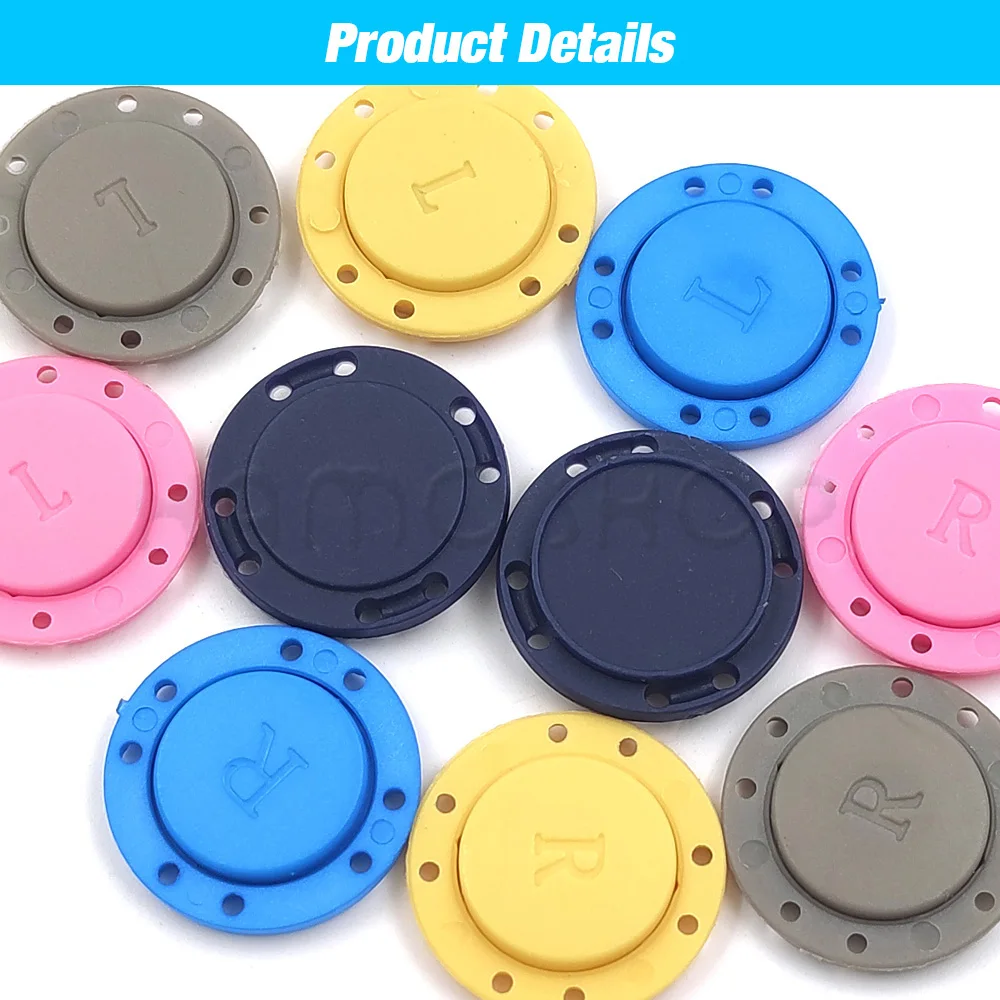 5 pairs 22/26mm Invisible Magnet Button for Sewing Supplies Jacket Cardigan Concealed Buckle Handwork Clothing Decoration