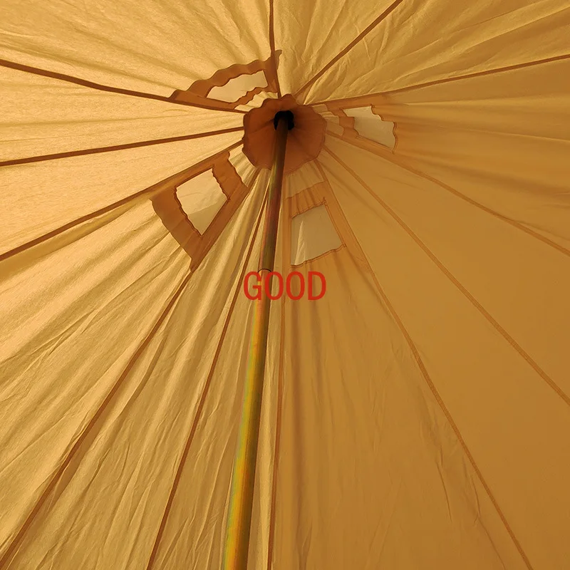 Уличная палатка для кемпинга, теплая, утолщенная, непромокаемая