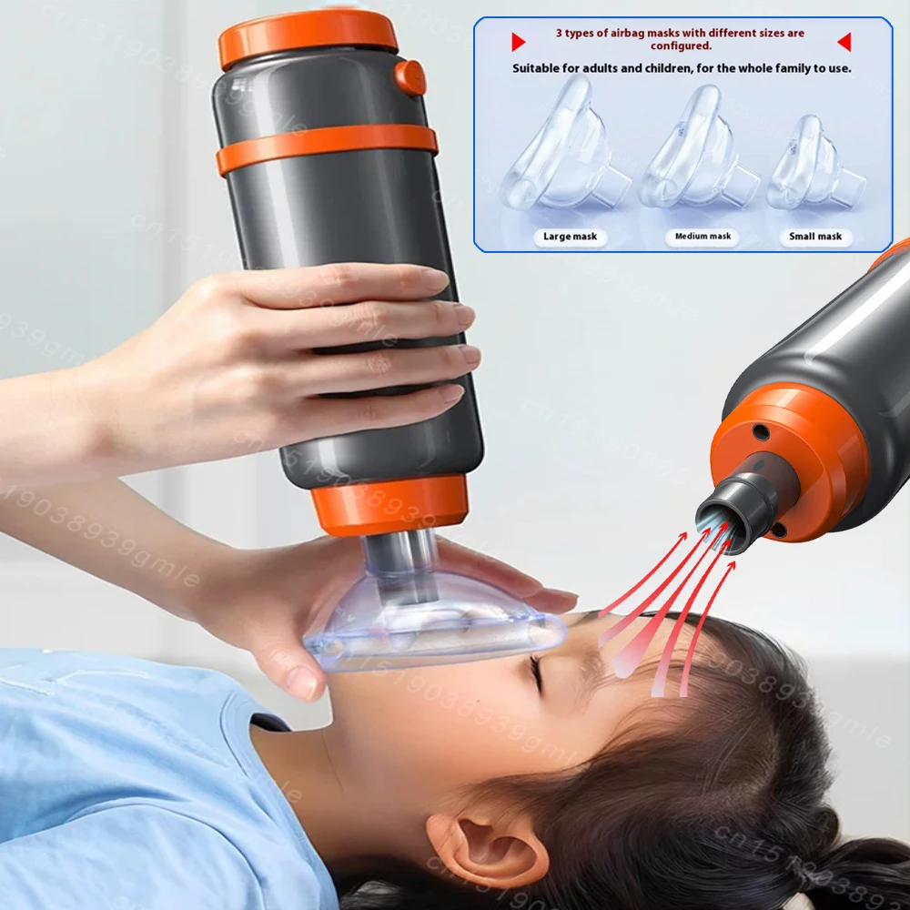 

Anti-choking First Aid Artifact Automatic Anti Asphyxia Instrument Household Portable Heimlich Negative Pressure Suction Device