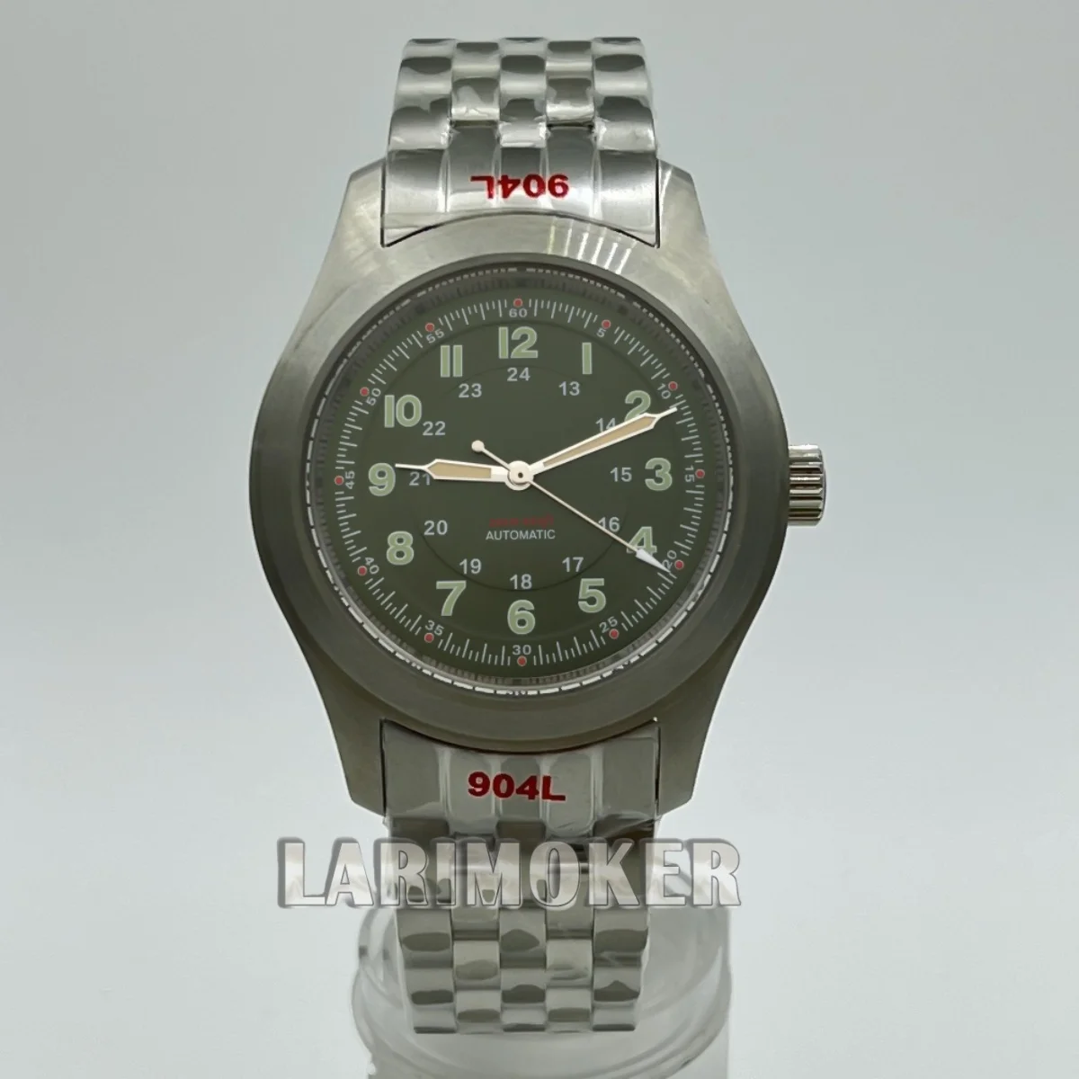 NH35 PT5000 Pilot Luxury Men's Watch, stainless steel folding clasp, sapphire glass, 36mm/39mm, water-resistant to 100 meters