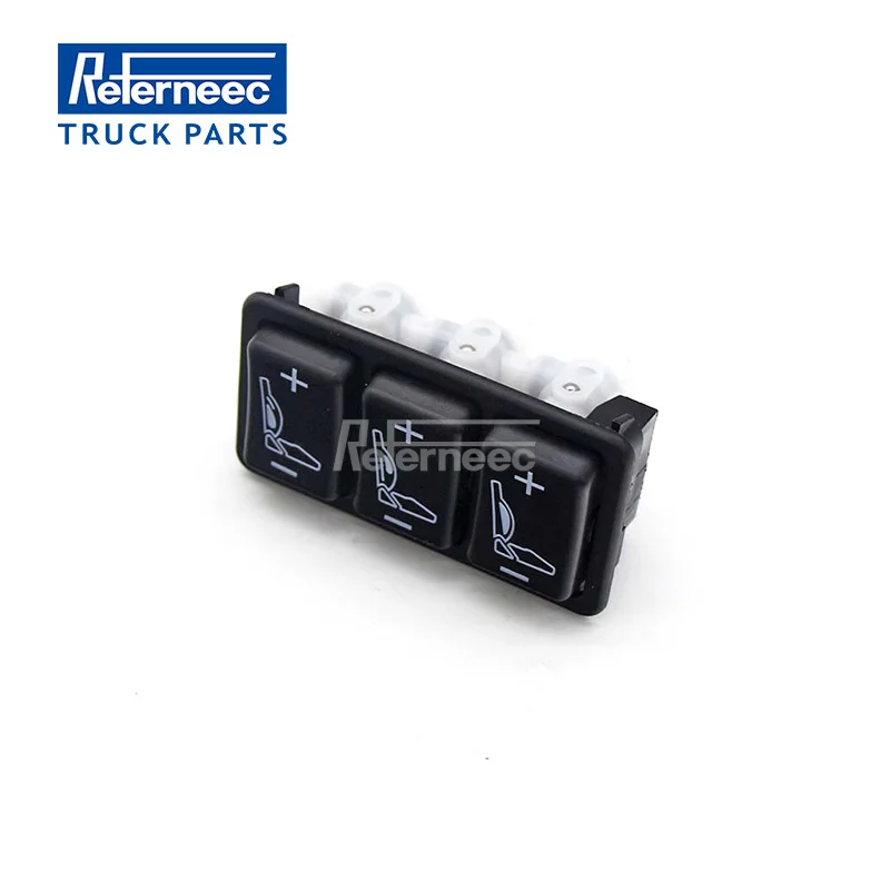 REFERNEEC Truck Seat Repair Kits Pulsanti regolazioni lombare Lumbar switch for PILOT P1102 P1202A