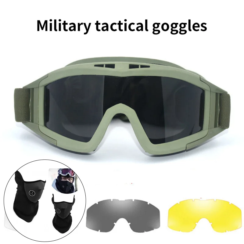 Gogle narciarskie Wiatroszczelne kolarstwo Gogle motocyklowe Zimowe przeciwmgielne Snowboard Okulary narciarskie Maska narciarska Gogle taktyczne Okulary przeciwsłoneczne