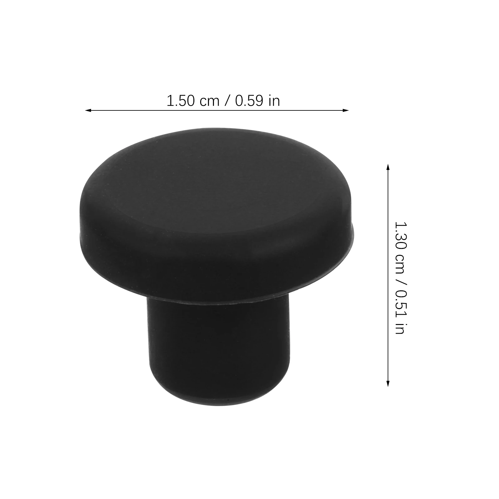 

10 pcs Waterproof Rubber Seal Plugs T-Shape Round Hole Stoppers Leak Proof Drip Resistant Sealing Stopper For Home Use