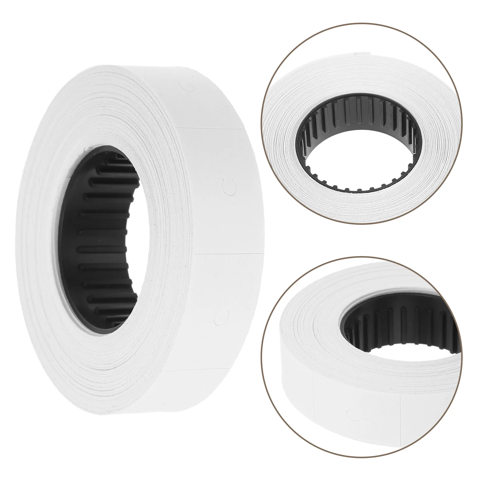 Special Paper for Pricing Machine Tag Labeller Accessories Sticker White Copper Plate Stickers