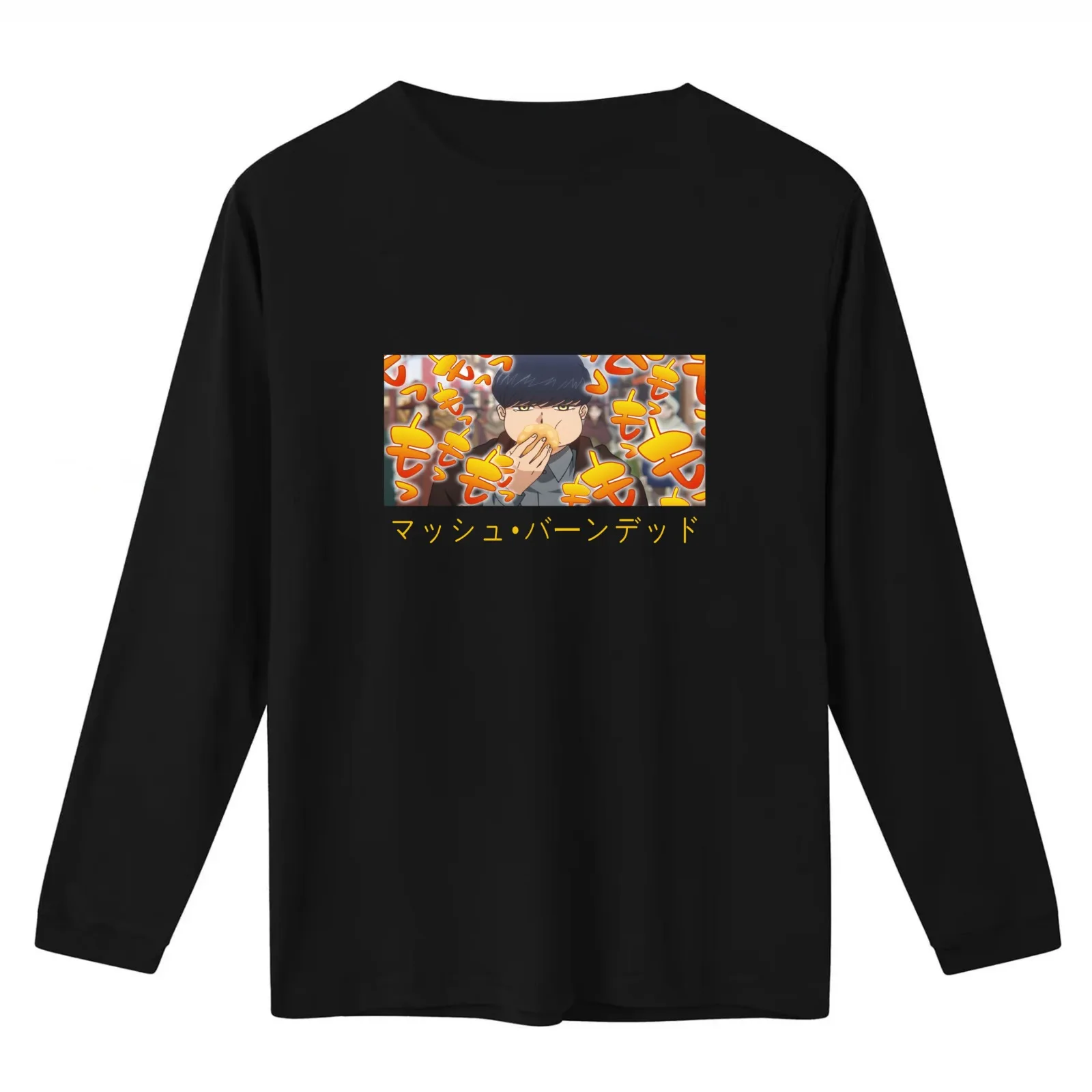 Mashle - Mash Burnedead T-Shirt Summer Casual Cotton Tee Oversized Streetwear Tops Vintage Graphic Print Unisex Men Women