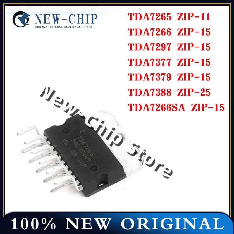 

1PCS TDA7265 ZIP-11 TDA7297 TDA7377 TDA7379 ZIP-15 TDA7388 ZIP-25 TDA7266SA ZIP-15 NEW ORIGINAL