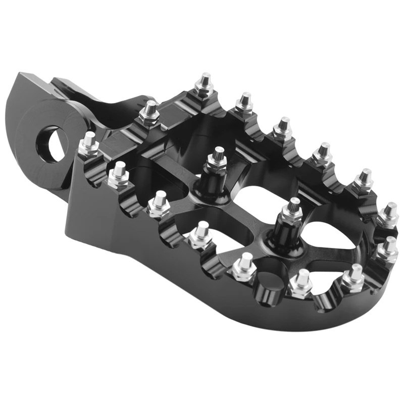 Footrest Footpegs Foot Pegs Pedal For 125 150 200 250 300 350 400 450 500 SX SXF EXC EXCF XC XCF X-CF XCW EXC-F(Black) Parts