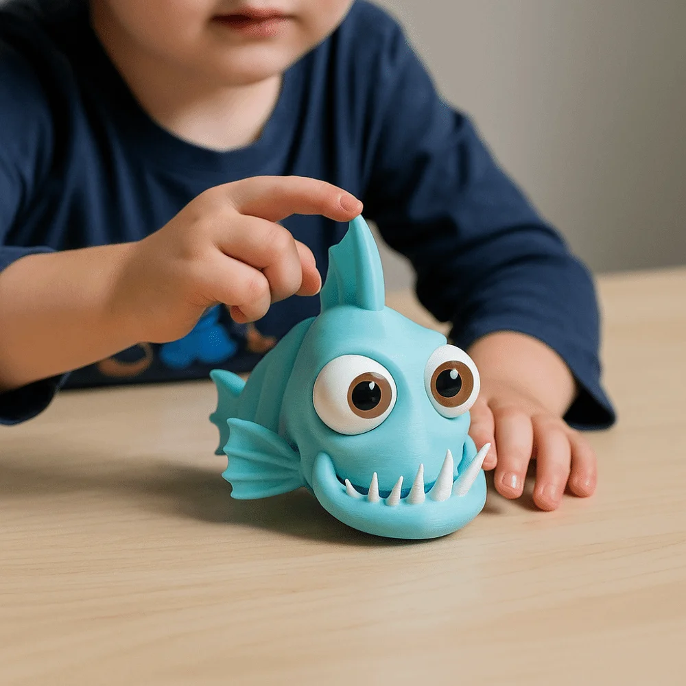 تماثيل بيرانيا مطبوعة بتقنية ثلاثية الأبعاد من مادة PLA، تمثال يدوي الصنع، نموذج بيرانيا واقعي، لعبة مضحكة، دمية بمفاصل متحركة