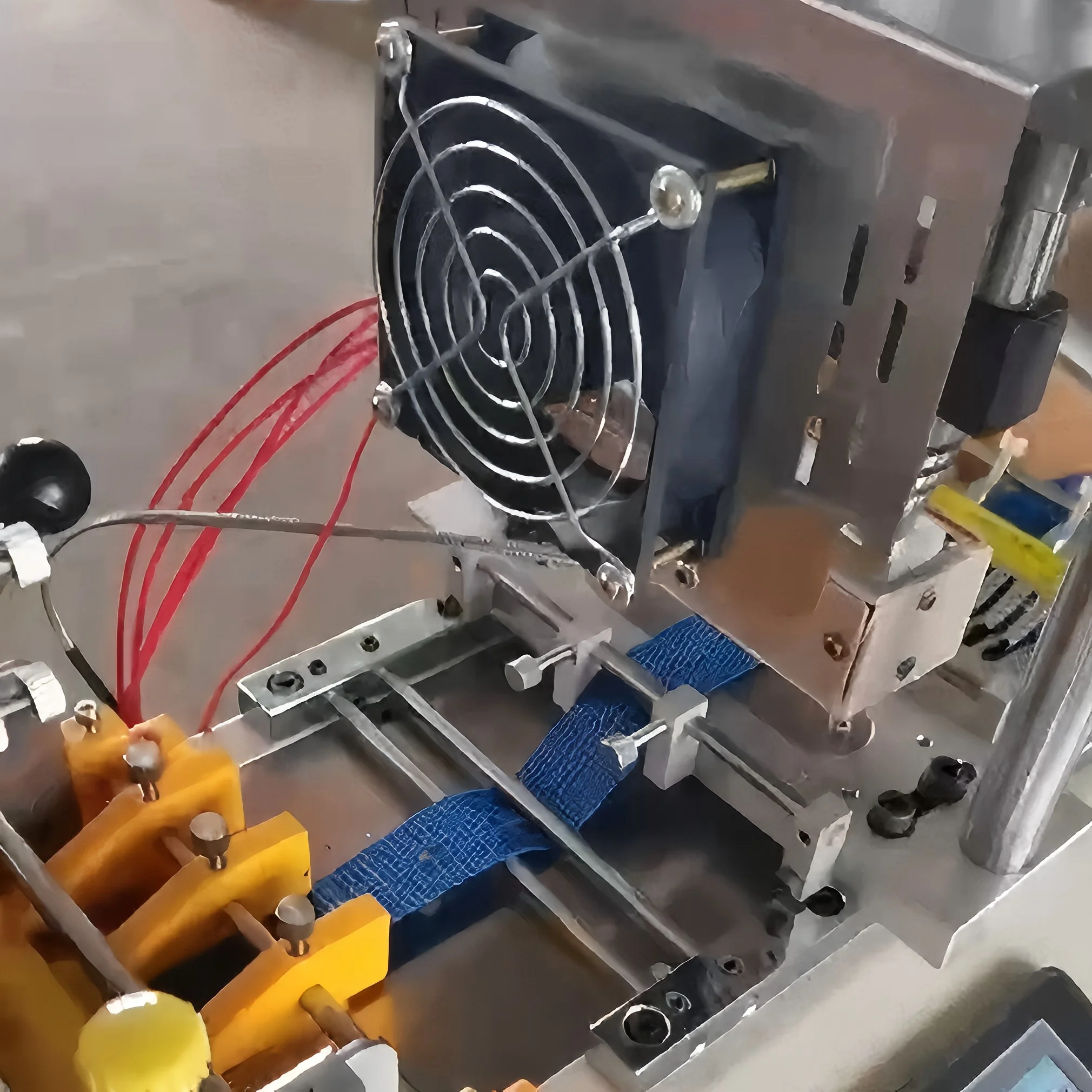 آلة قطع الشريط اللكم الساخن والبارد Longmark RM-120CHL #3