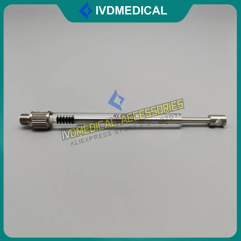 New Version Mindray 500ul Glass Syringe Biochemical Analyzer 500ul Sample Syringe Reagent Syringe