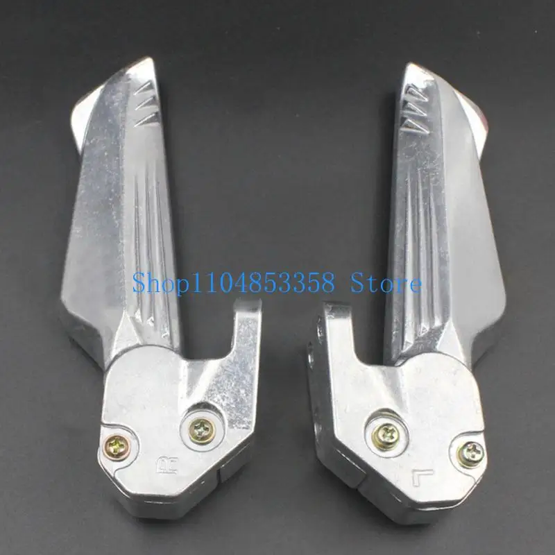 652F Retractile Footrest For Motorbike Rear Chair Strong Aluminum Building Quick Arrange Dense Storage