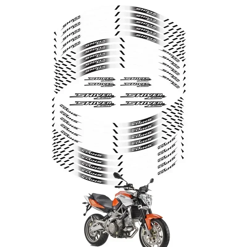 FOR APRILIA Shiver750 Motorcycle Parts Contour Wheel Decoration Decal Sticker - A  MOto