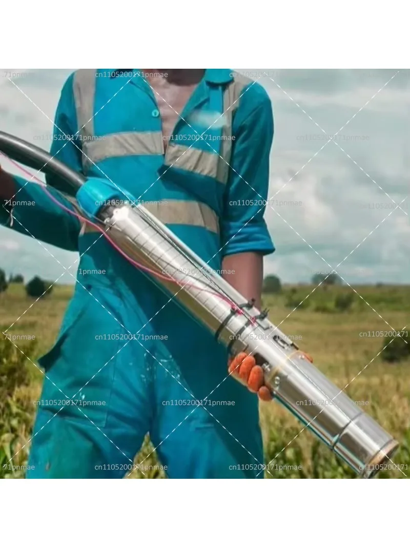 3HP 4 inch 13m³/h 110m 220V Solar Submersible Water Pump for Deep Well Agricultural Irrigation