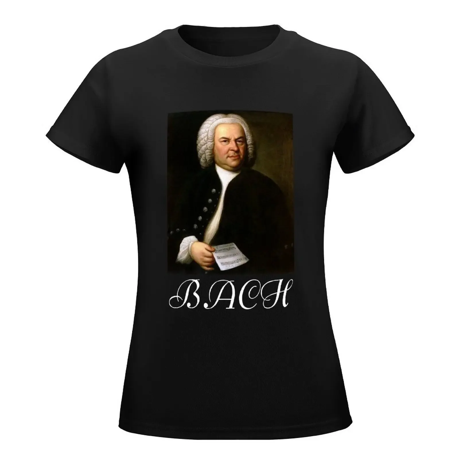 bach T-Shirt Short sleeve tee anime clothes kawaii clothes T-shirts for Women