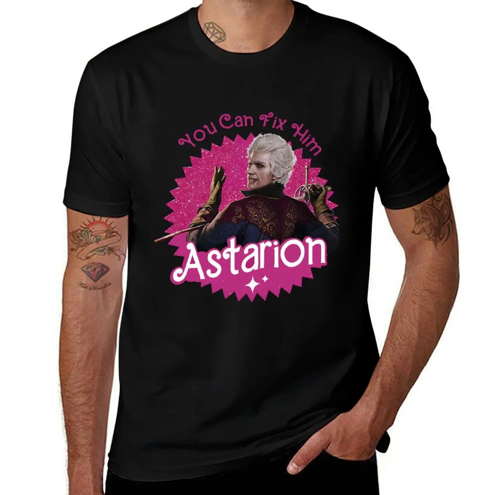 You Can Fix Him T-Shirt Athletic Quick Dry for Men T-Shirt