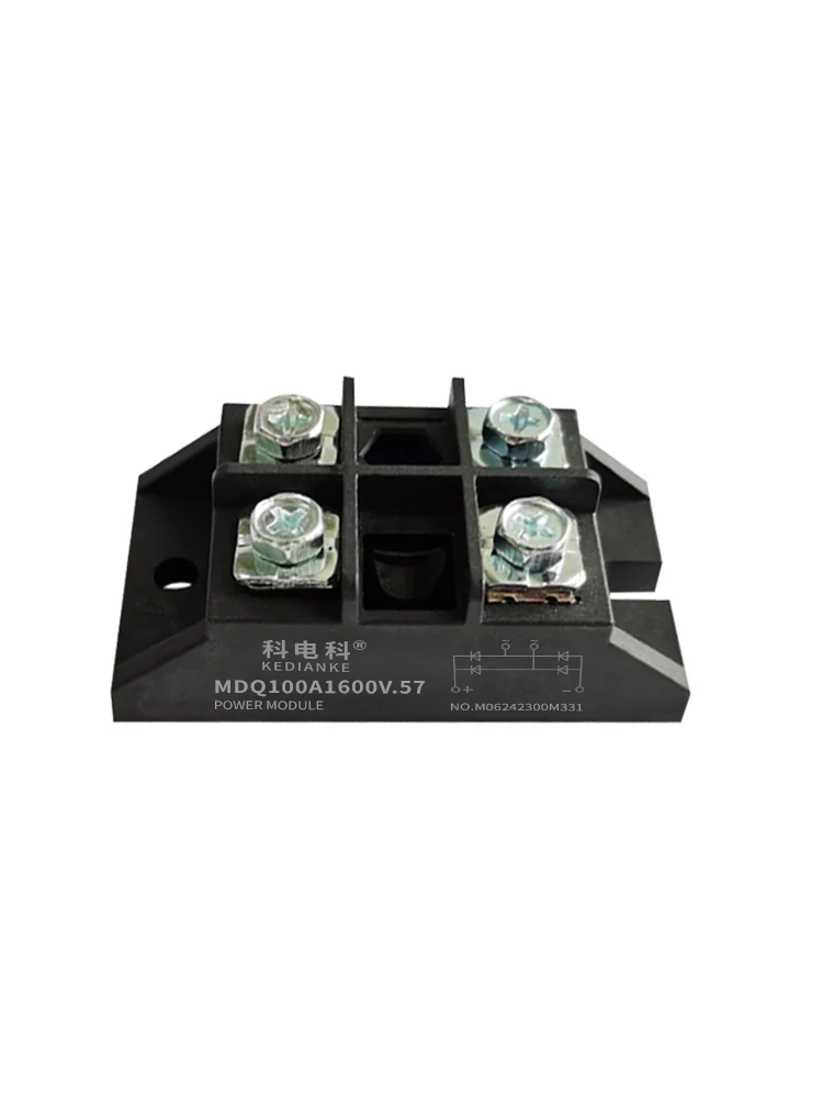 Small Single-phase Rectifier Bridge MDQ100A.57 Bridge Stack Module 10A 1600V