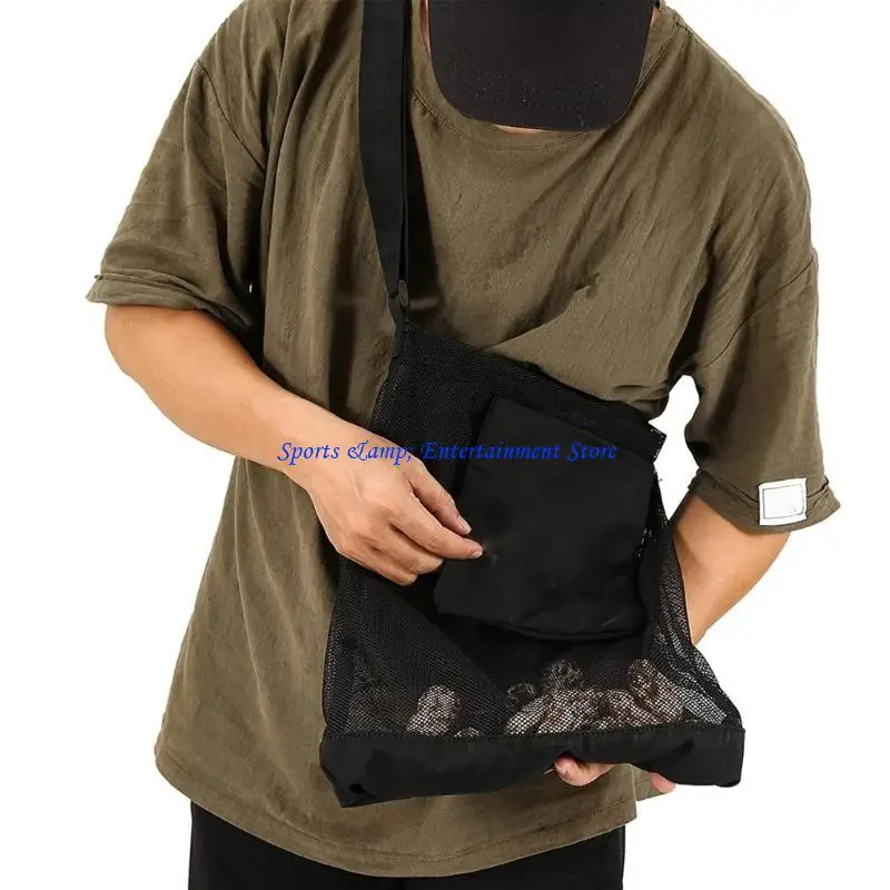 G7NF Outdoor Mushroom Harvesting Bag Large Capacity Harvest Mushroom Basket Durable