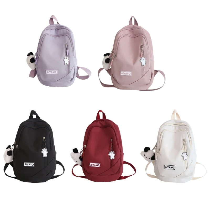 2024 Back to School กระเป๋าเป้สะพายหลังกระเป๋าสะพายสายคู่ความจุขนาดใหญ่ Bookbags