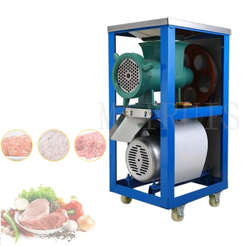 

42 Meat Grinder 220V Commercial Bone Shredder 3KW Chicken Skeleton Shredded Fish Electric High Power 180kg/h