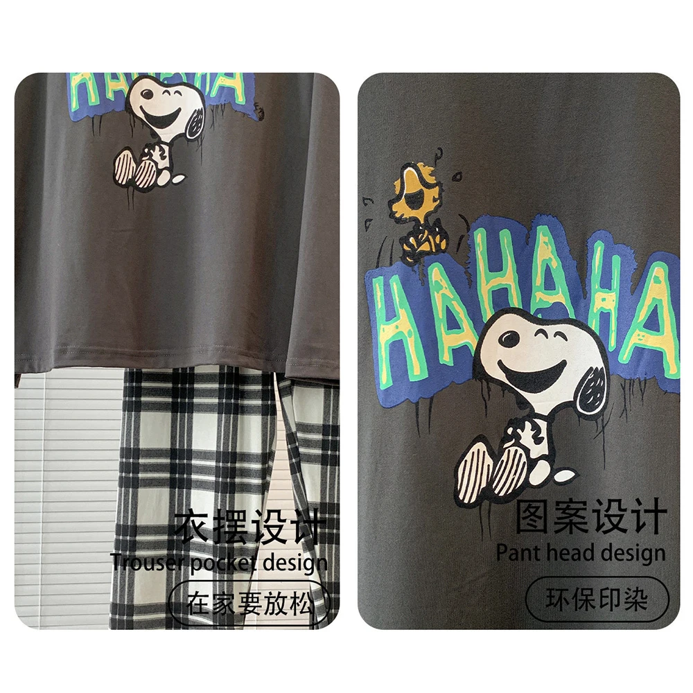 Women'S Shoes For Crews - Set Piyama Wanita Motif Kartun Snoopy,