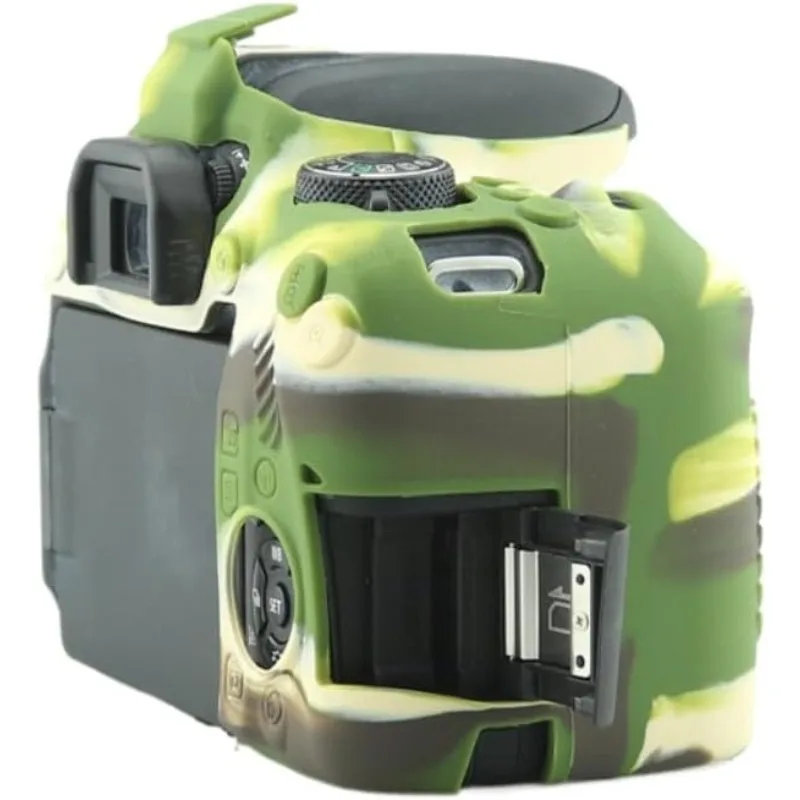 

Accessories Silicone Case for Canon 800D Camera Bag Case + Tempered Glass LCD Protective Film