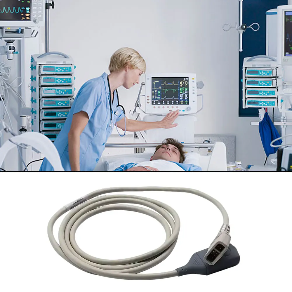 1 Piece 10-Pin Patient Connection Cable BIS Electrode Sheet Adapter EOS Disinfecting Type
