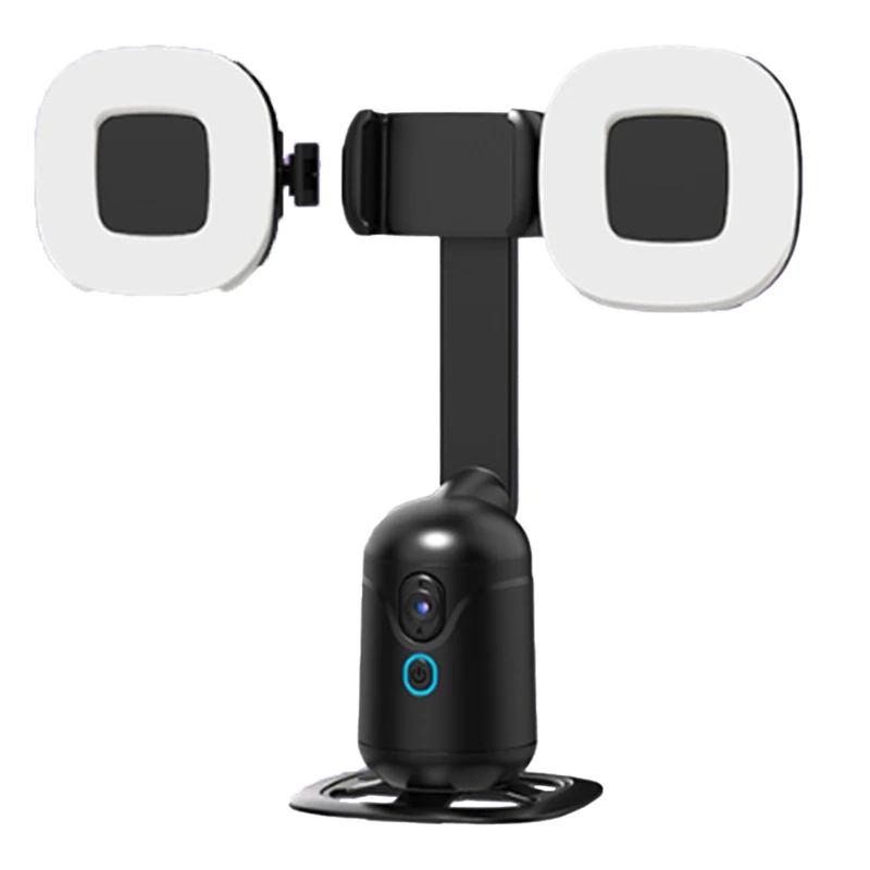 

Smart AI Gimbal Auto Face Tracking Tripod For Video Recording Vlog 360 Rotation Follow Focus Vlog With Light