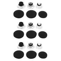 9-Piece Large, Medium and Small Replacement Earplug Gels for Plantronics Voyager Legend Eartip Kit