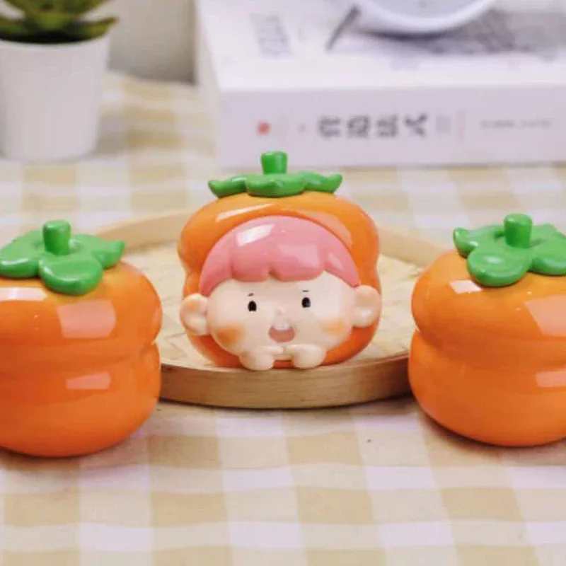 Sneaky Fruits and Vegetables Toot Series Mystery Box Anime Original Action Figure Collection Model Desktop Ornaments Doll Toys