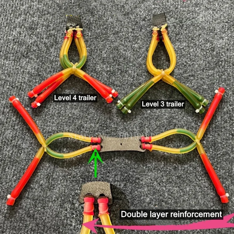 High Elasticity slingshot rubber band slingshot accessories Elasticity Used for Catapult Bow Hunting Outdoor Sports Game Tools