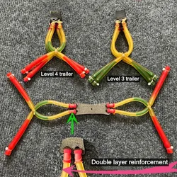 Elastico per fionda ad alta elasticità accessori per fionda elasticità utilizzata per la caccia con arco catapulta strumenti di gioco per sport all'aria aperta