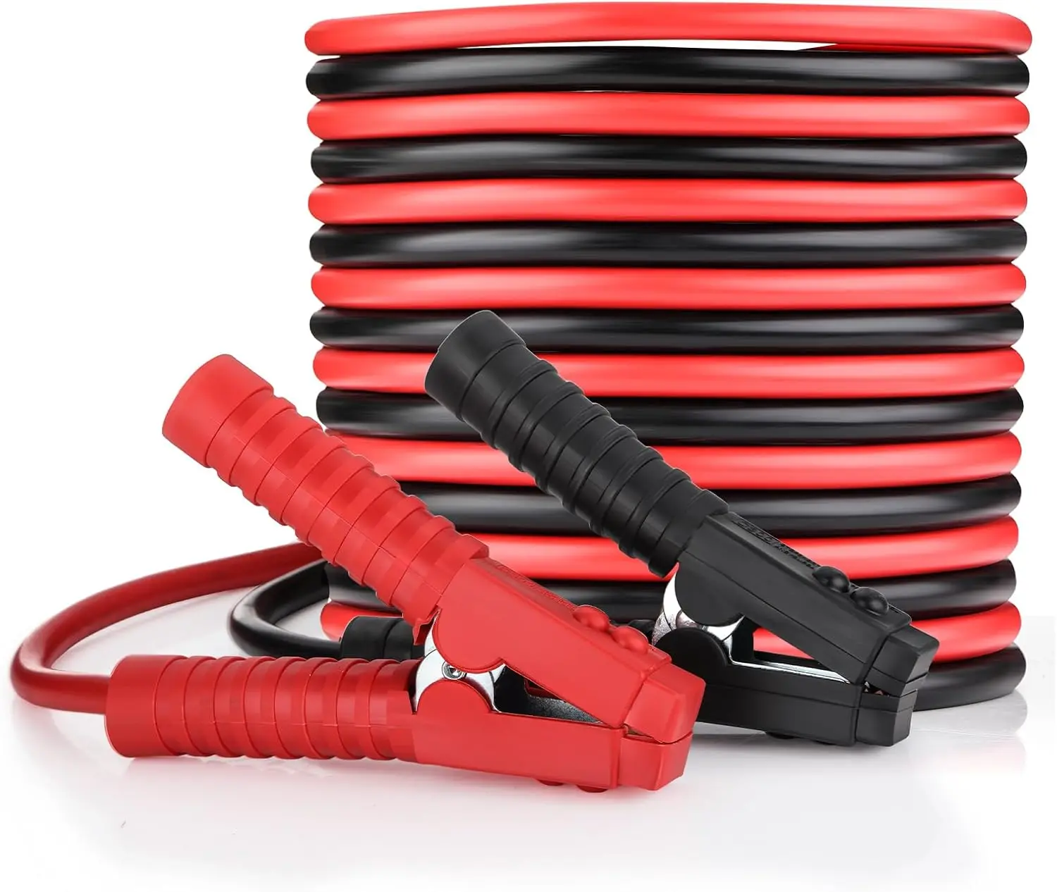 

Перемычки аккумуляторной батареи длиной 6 калибра 20 футов для легковых автомобилей -40 ℉ до 1405 ℉ , Heavy Duty с сумкой для переноски, перчатками, железной щеткой, защитой от перенапряжения