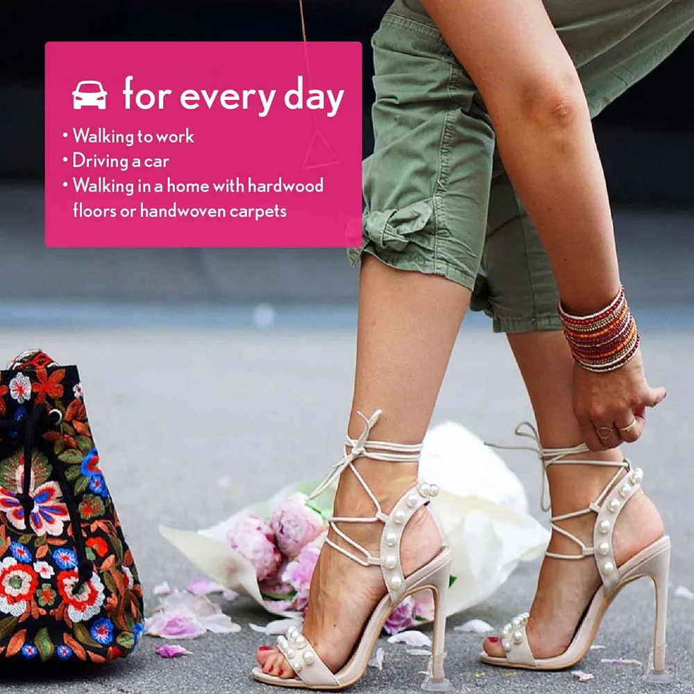 30 زوجًا من 3 أزواج من سدادات الكعب الكلاسيكية ذات الكعب العالي المضادة للانزلاق واقيات الكعب العالي أغطية خنجر لحفلات الزفاف #3